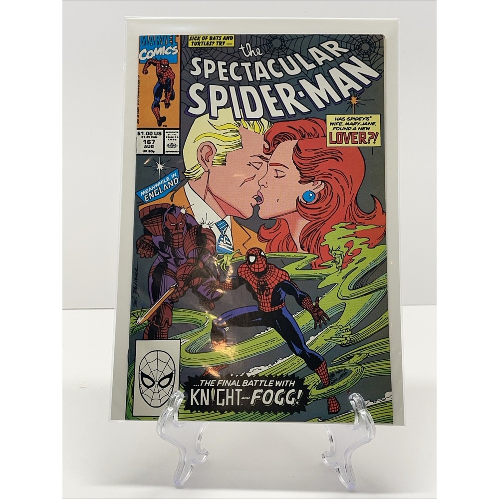 The Spectacular Spider-Man #167 (Aug 1990, Marvel)